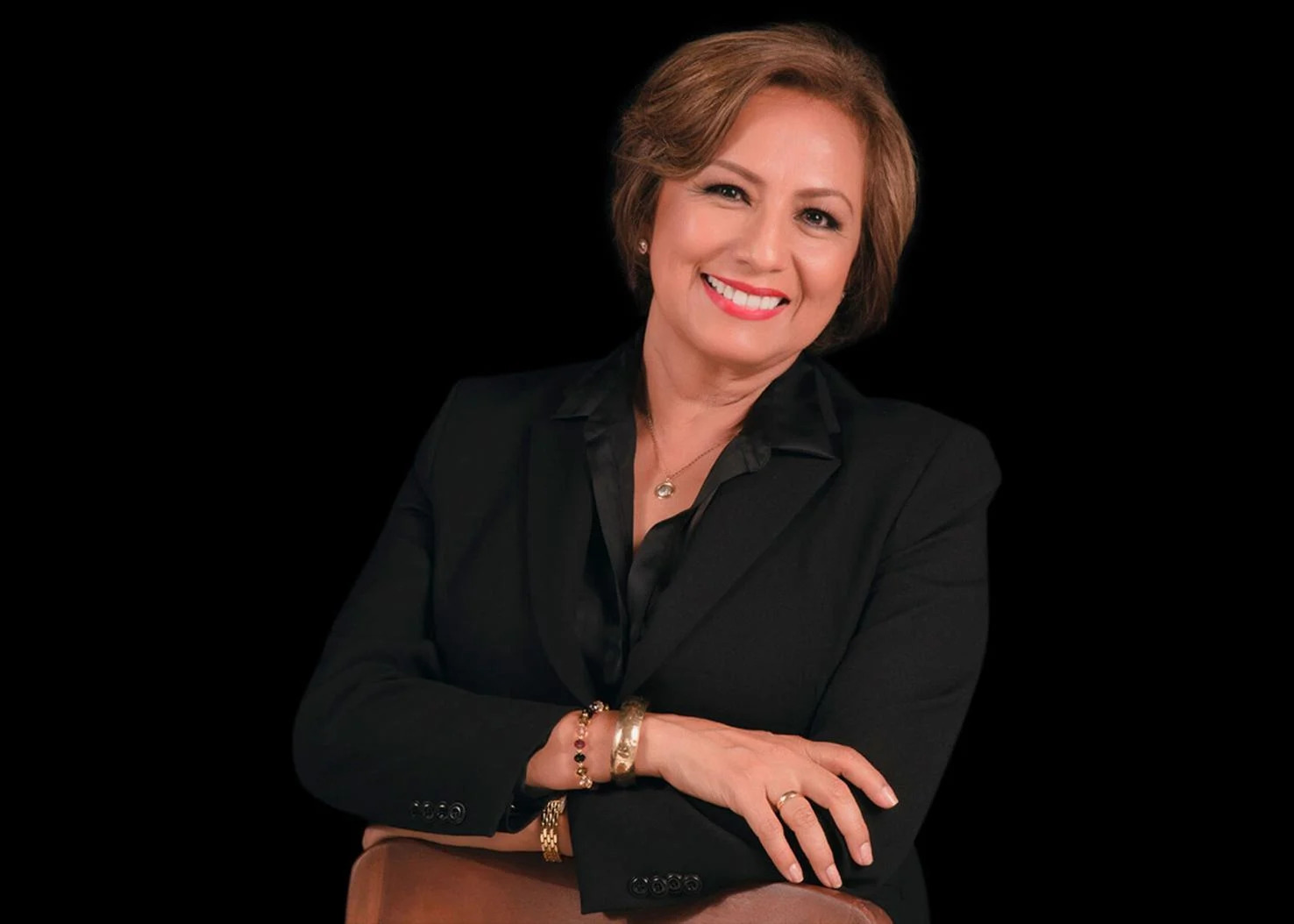 Retrato de Rosario Marín, consejera honorífica del Club de Chilangos
